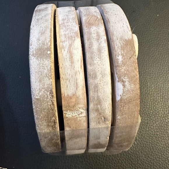 NWT Thirstystone Natural Floral Wooden Coaster - Picture 3 of 5